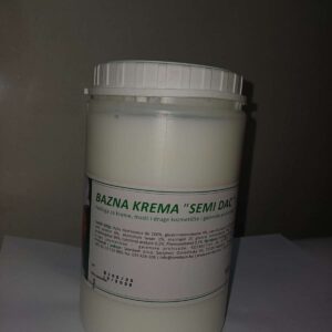 KZ.KREMA BAZNA SEMIBAZA DAC 1000g