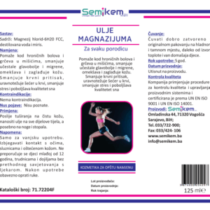 KZ.ULJE MAGNEZIJUMA  100 mL